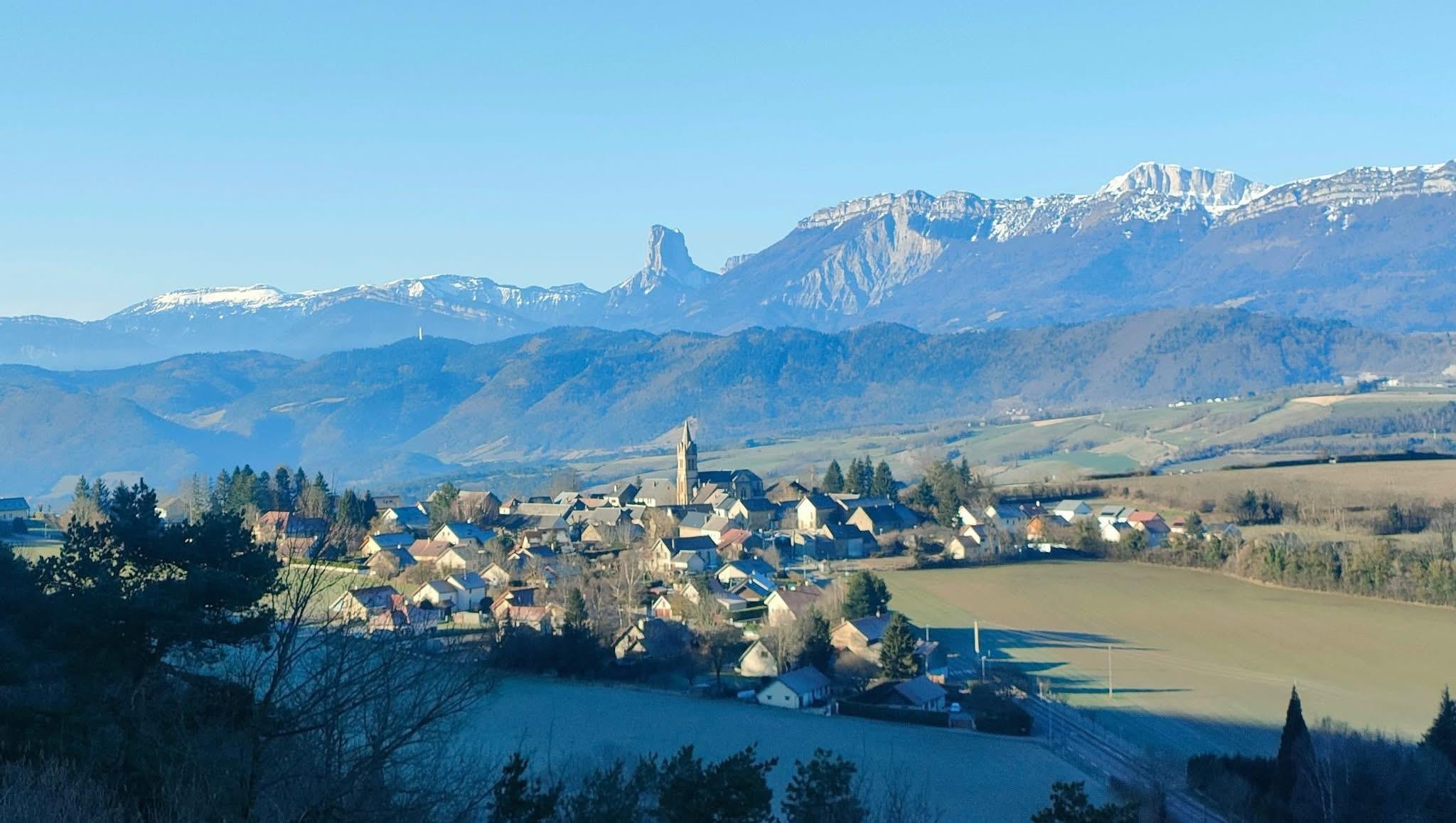Grand beau sur le Drac 