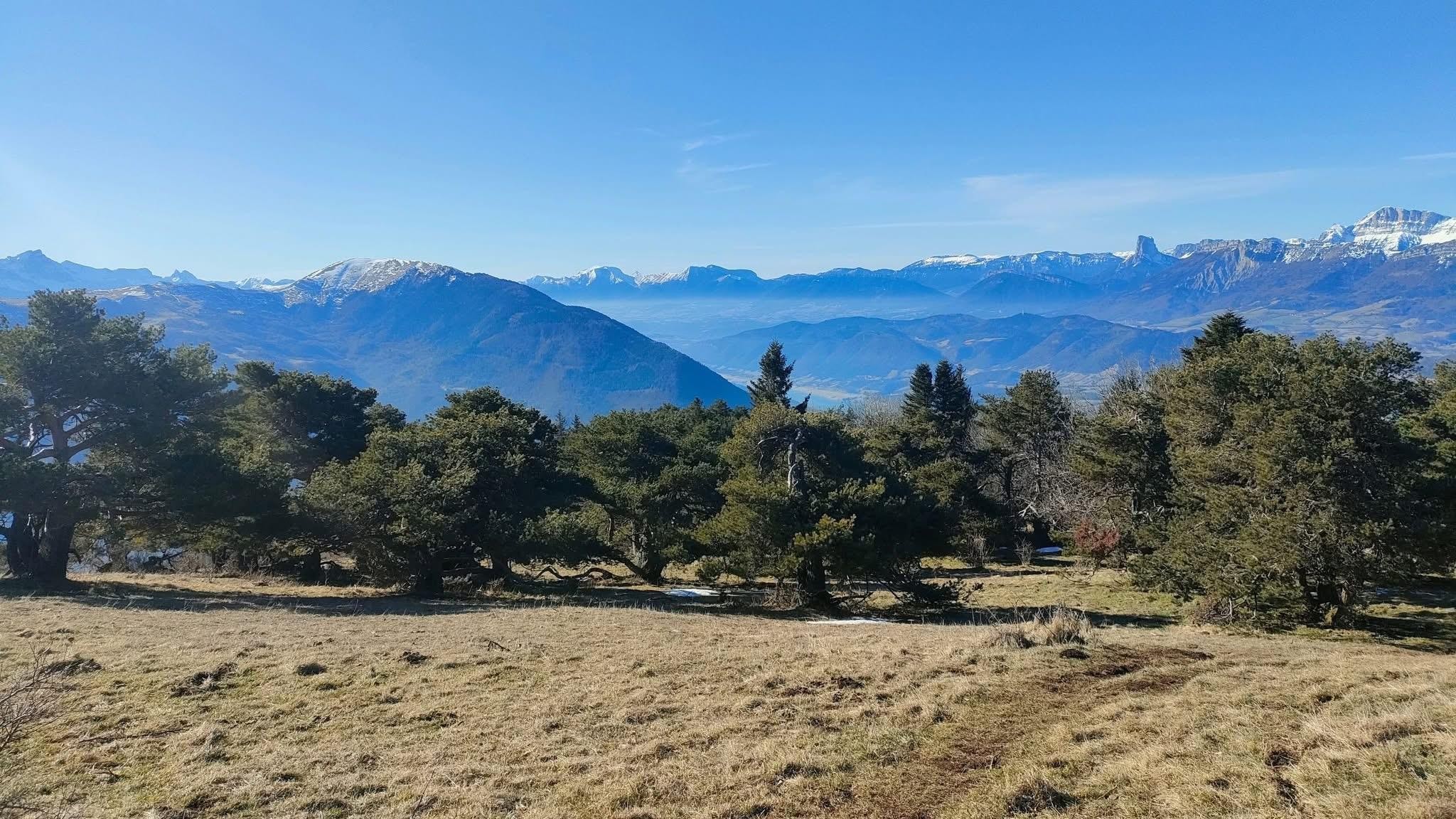 Grand beau sur le Drac 