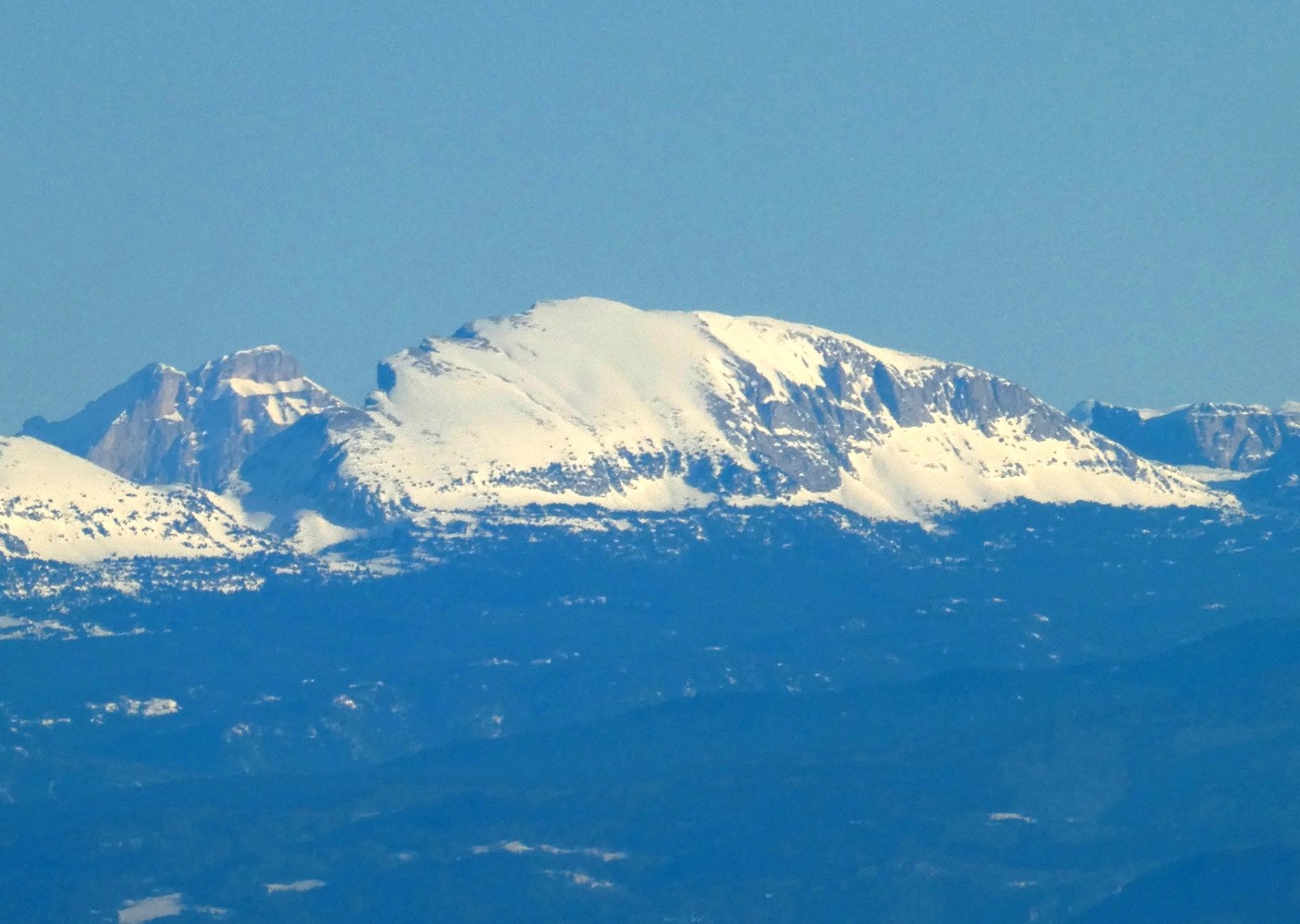Grand Veymont depuis le CrÃªt de la Perdrix