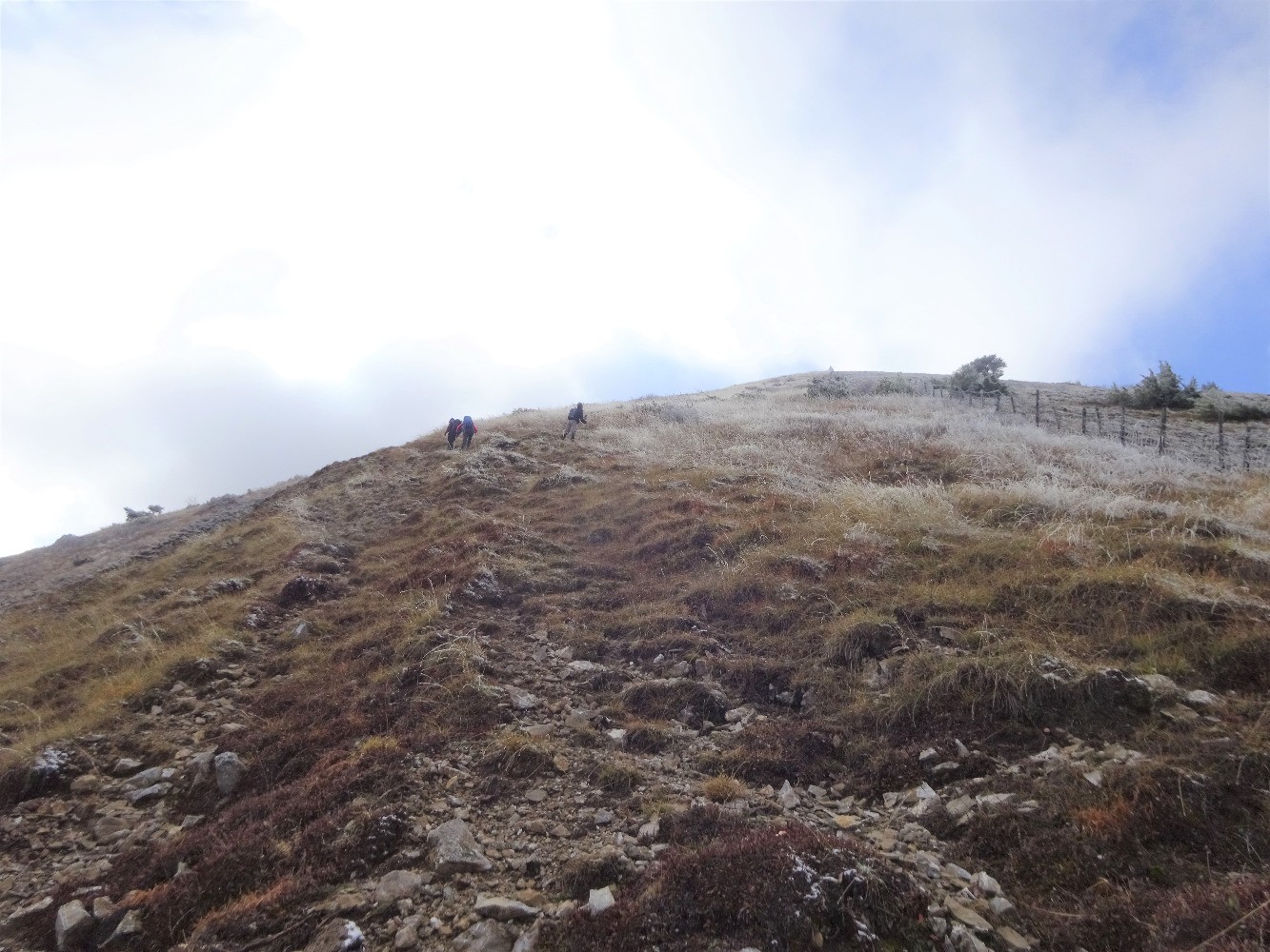 Grande GautiÃ¨re, montÃ©e en versant nord