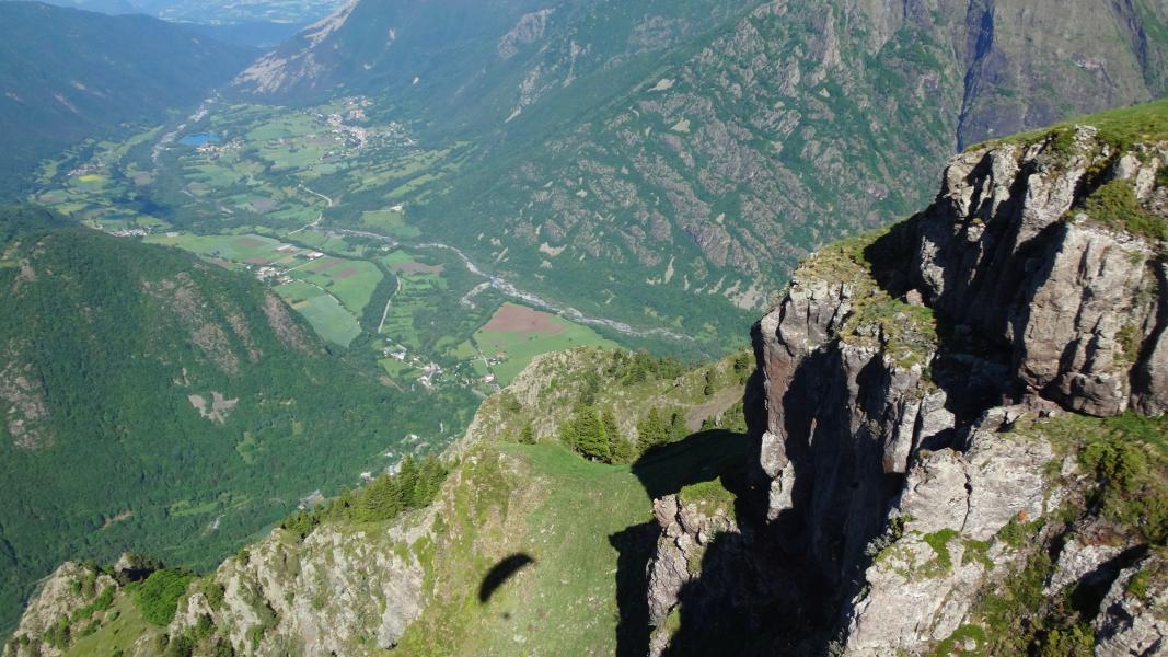 gratouillage vers les rochers