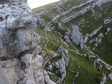 grattage de cailloux