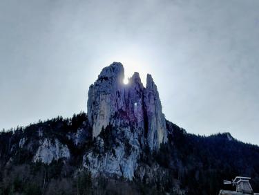 Grosse gamelle en VTT