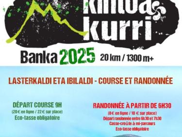 Kintoa korri avec Nicolas, Julien, Guillaume👍