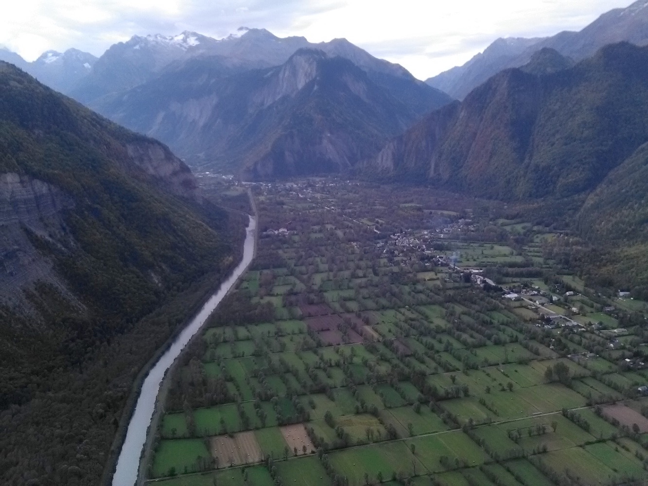 ArrivÃ©e dans la vallÃ©e de la Romanche