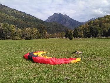 Atterrissage paisible Ã  RochetaillÃ©e sans vent de vallÃ©e
