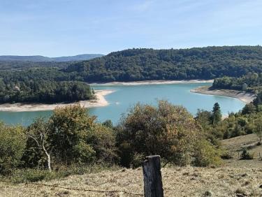 Haut de la retenue 