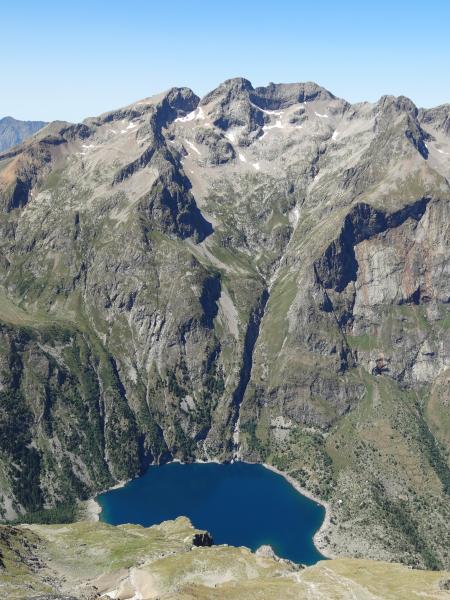 Itinéraire de montée à la brèche de Malhaubert