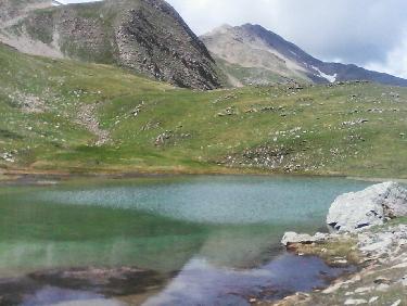 Lac de l&apos;Hivernet, vers la tÃªte de l&apos;Hivernet