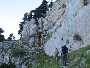 Chamechaude en boucle par le Pas de l&apos;Arche, la rampe de l&apos;Ecureuil