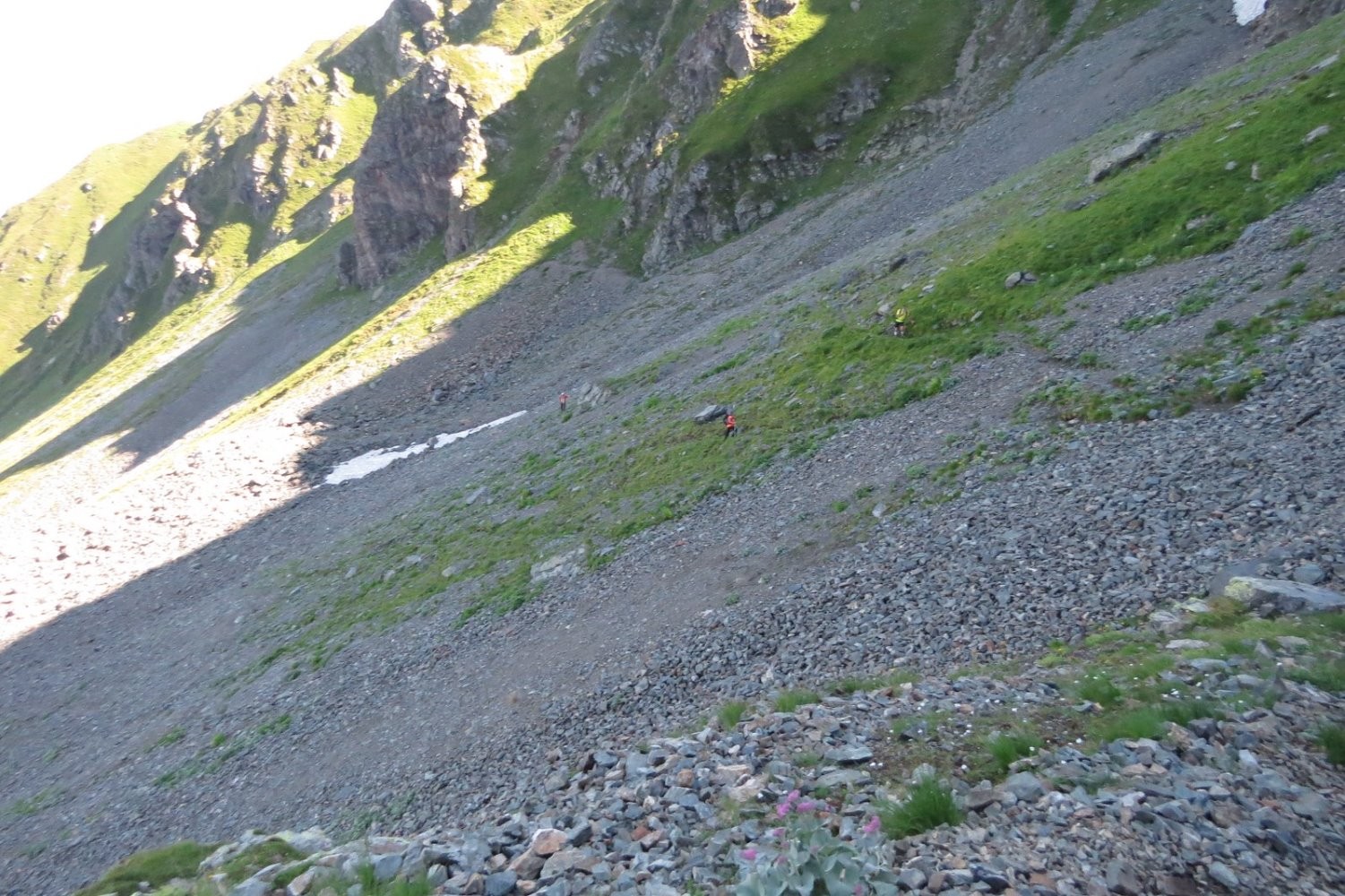 TraversÃ©e du cÃ´ne sous la brÃ¨che