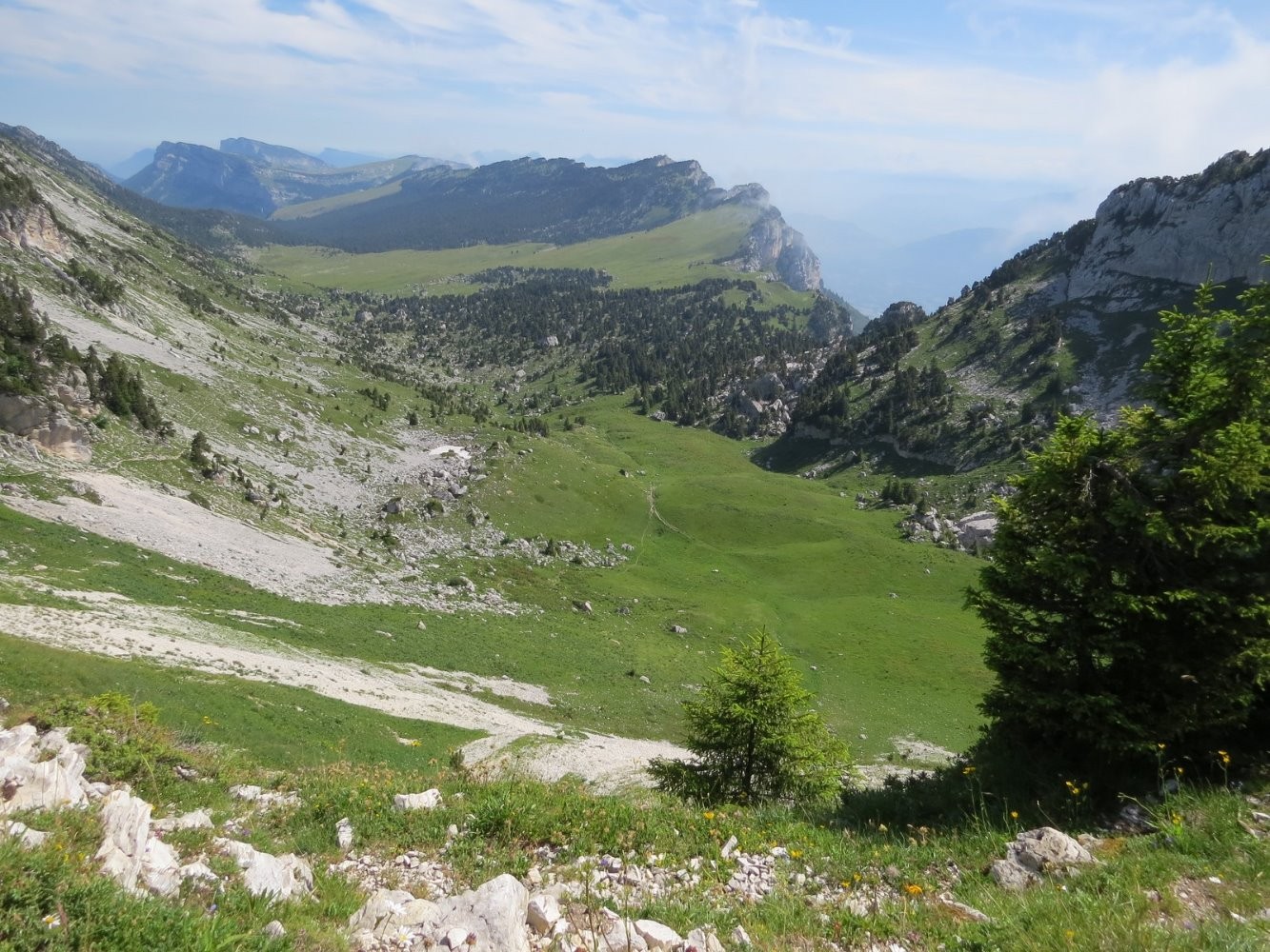 Lances de Malissard de Perquelin par le col de Bellefond
