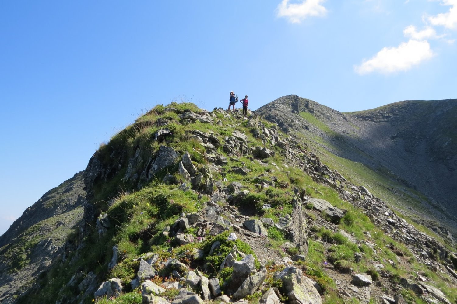 ArÃªte menant au sommet du petit Replomb