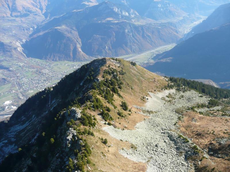 Début du vol... pas de thermiques ici