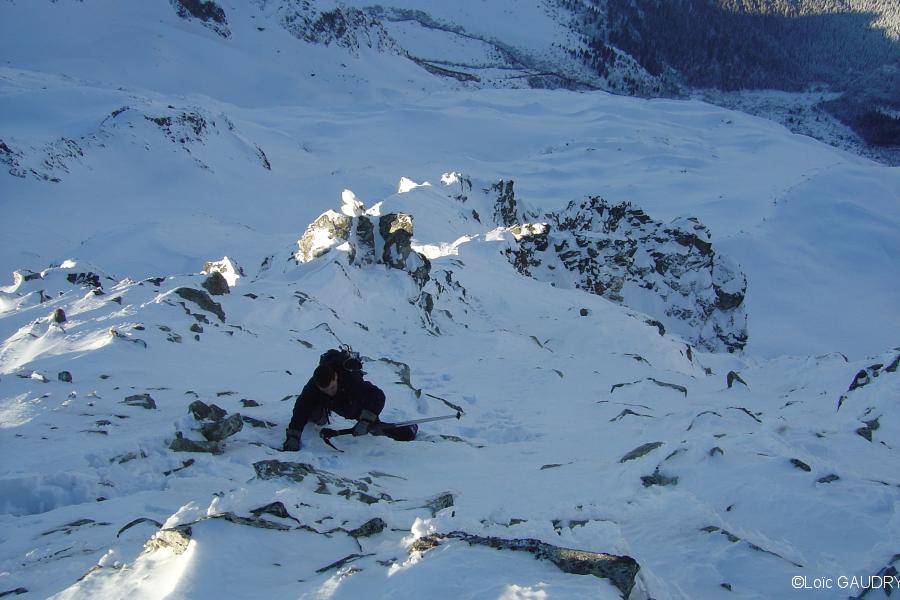 Jib sur l'arrête