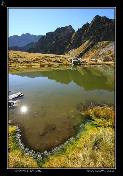 Jolie mare sous le col d'Arpingon