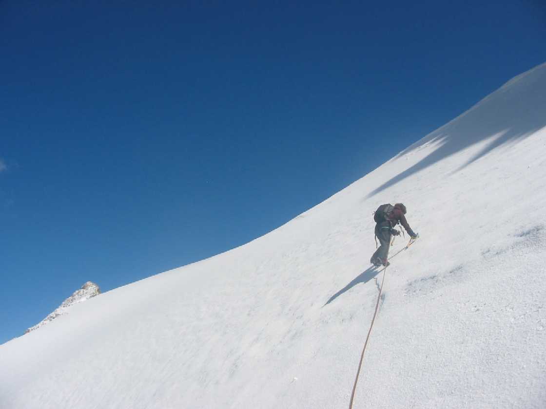 Juste avant l'épaule