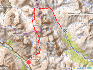 J4 - raid à ski de rando dans les Cerces