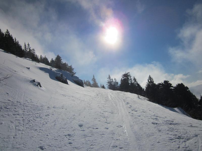 je retrouve le soleil..et le vent