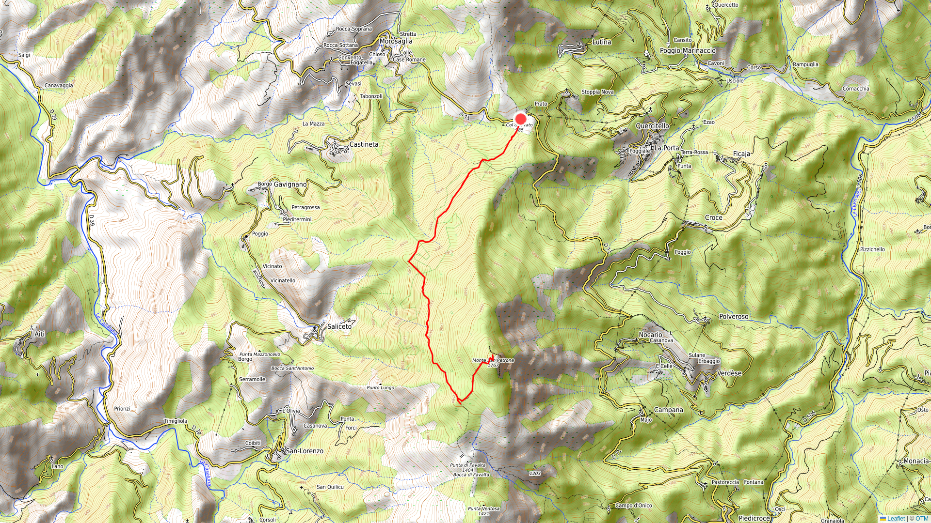 Joli belvédère ce San Petrone