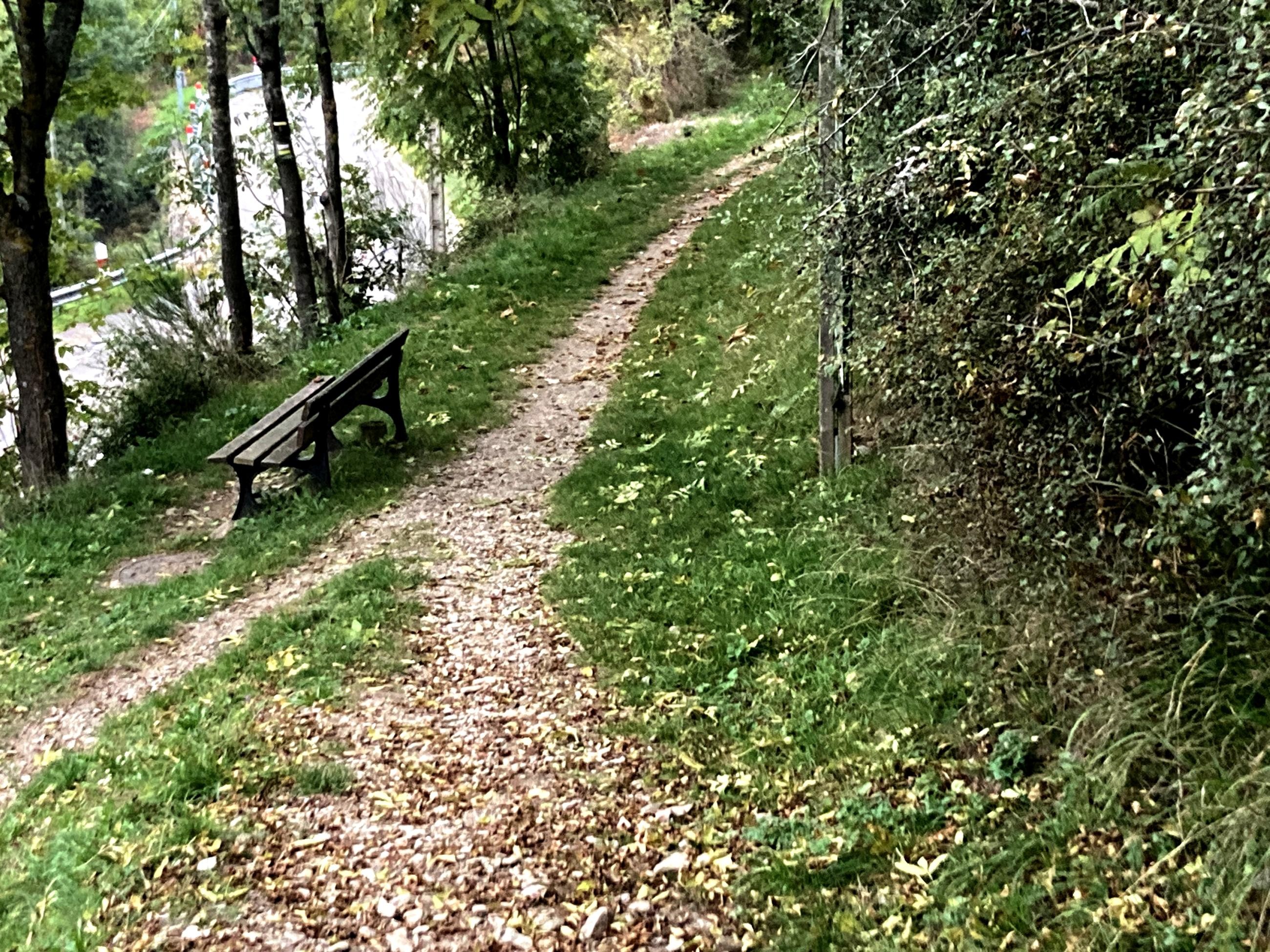 Jonction avec le chemin de l'aqueduc
