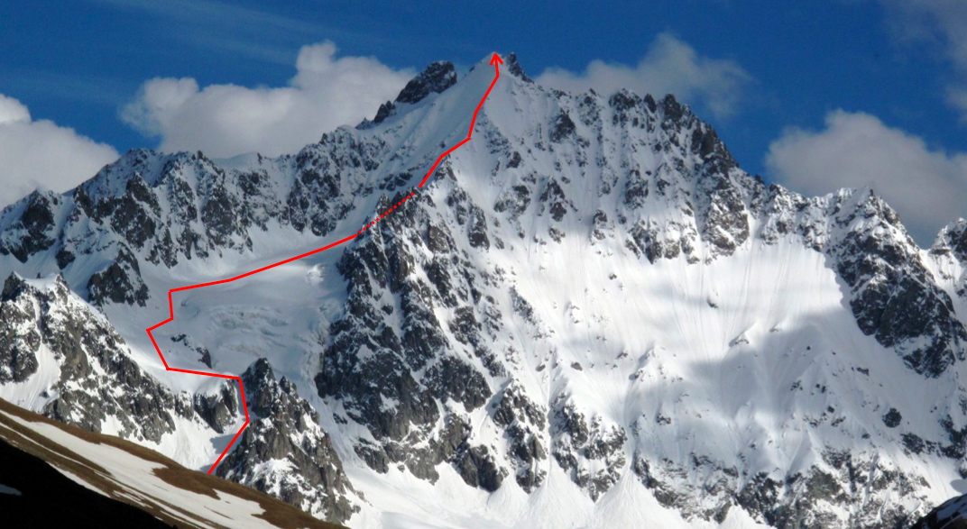 LA montagne des Agneaux par la Calotte