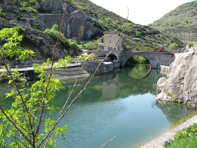 L'Ouvéze au Pouzin