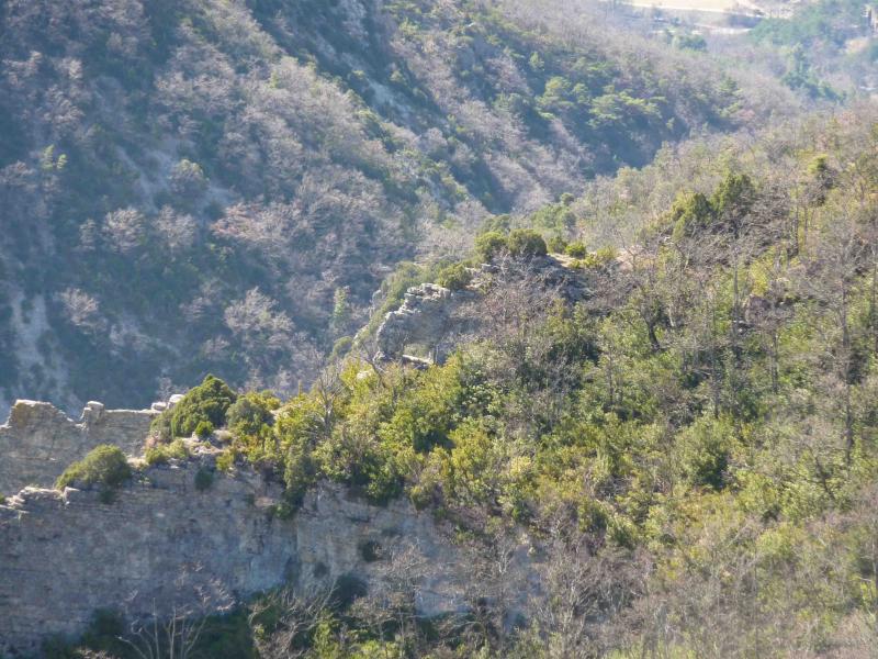 L'arche de trente Pouces vue depuis le collet