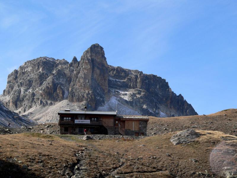 L'arrivée au refuge du Mont Thabor