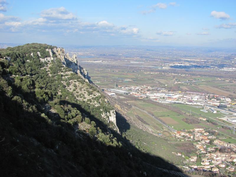L'ensemble de la crête