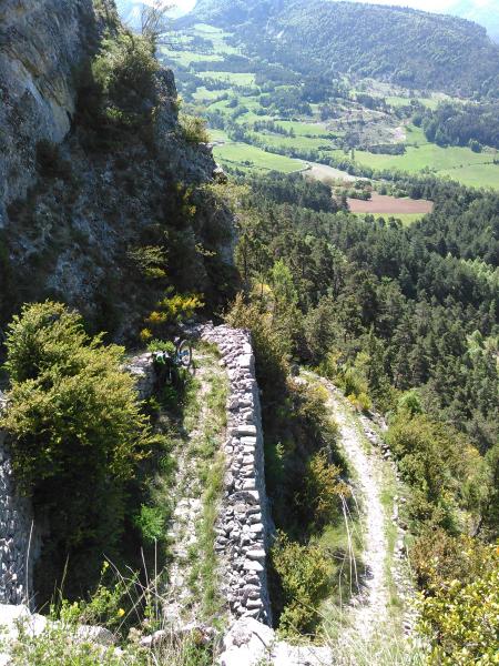 L'échelle au dessus de Boulc