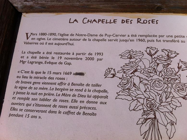 Chapelle des Roses