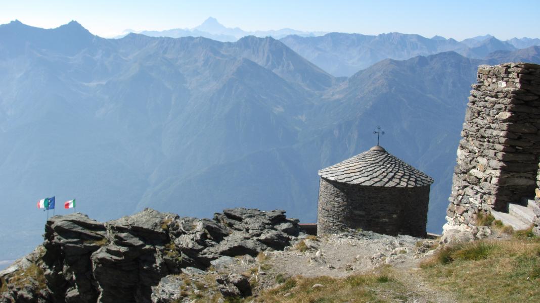 La Chapelle jouxtant le refuge.
