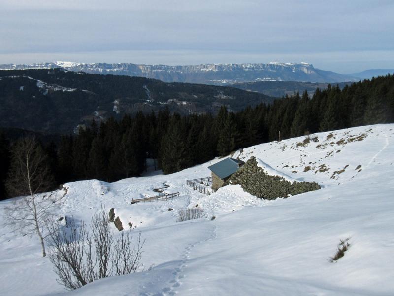 La Chartreuse vue depuis le chalet d'Aup Bernard