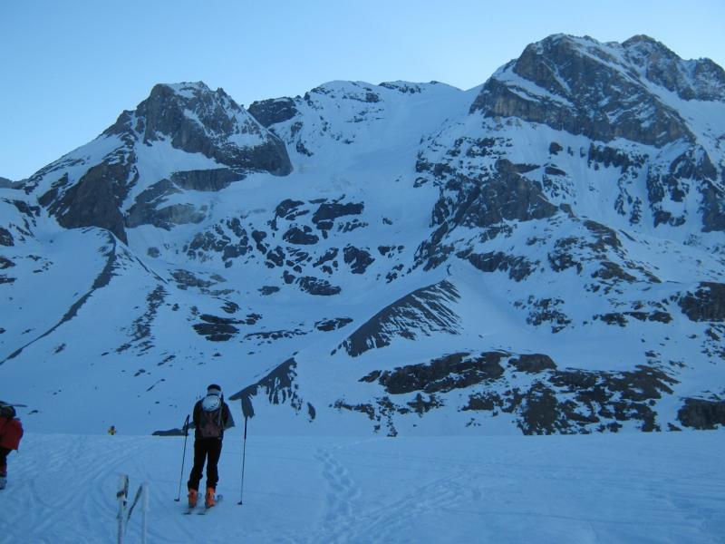 La Grande Casse, versant SW