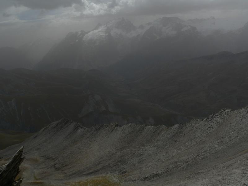 La Meije et la Crête du Mas de la Grave