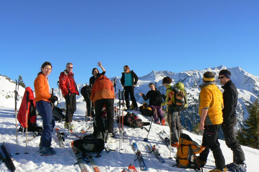 La Team réveillon 2010 au sommet