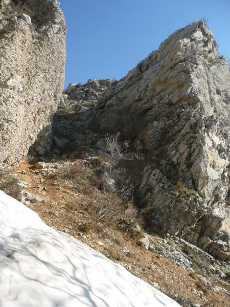 La breche bien planquée