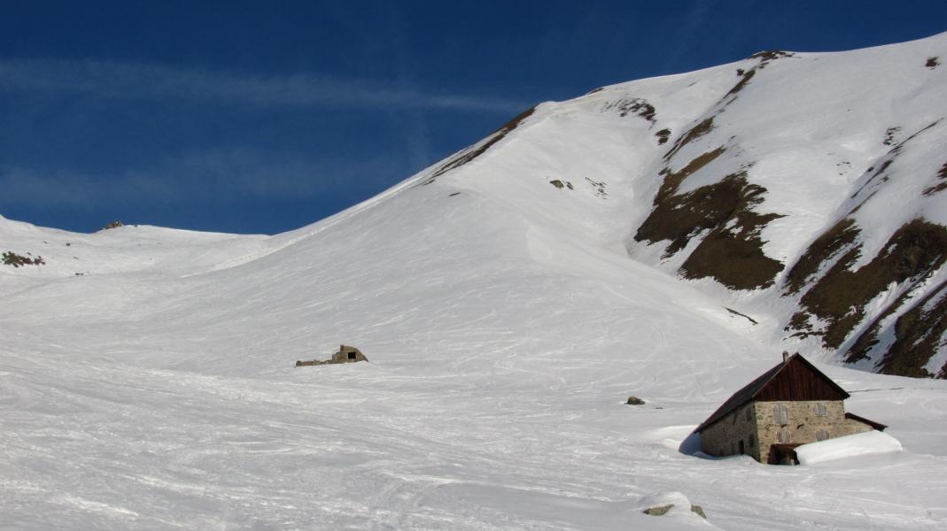 La combe montant vers l'Ouillon