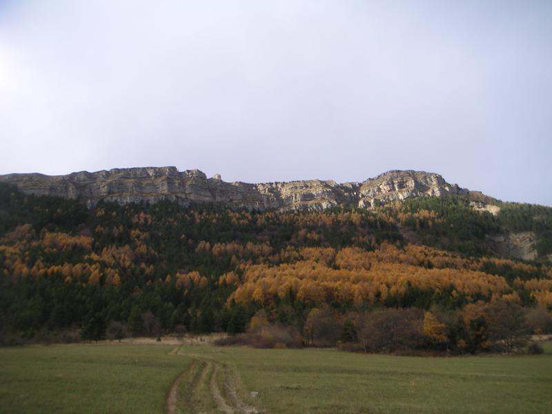 La crête du Rocher du Baconnet
