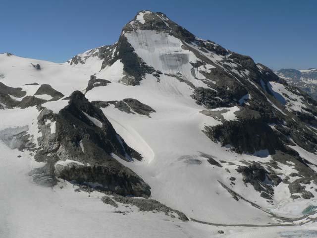 La face nord de la Tsanteleina