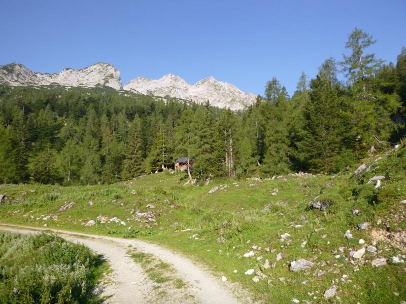 La hutte au milieu du parcours