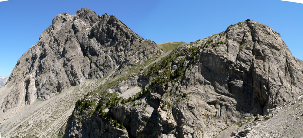 La montagne défense militaire du Pas du Roc
