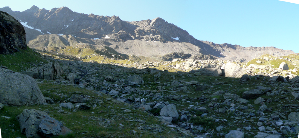 La sortie au dessus du ruisseau