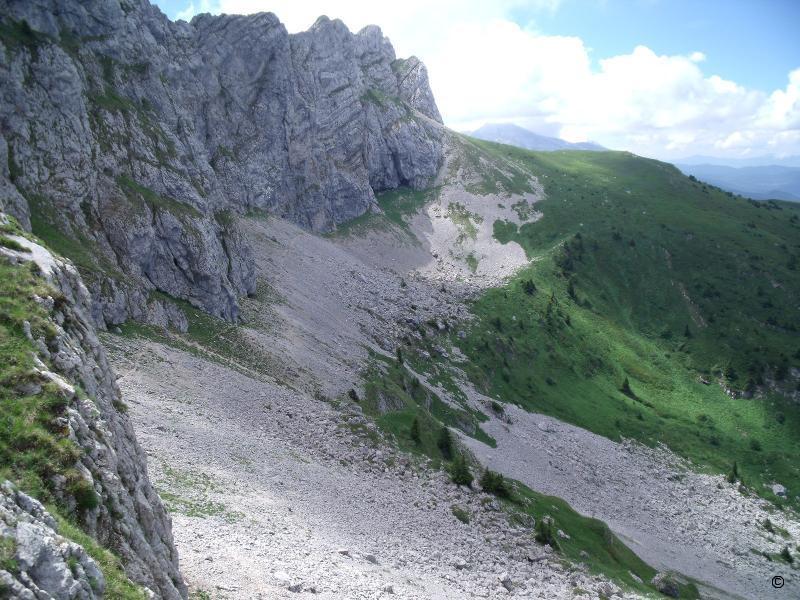 La traversée.