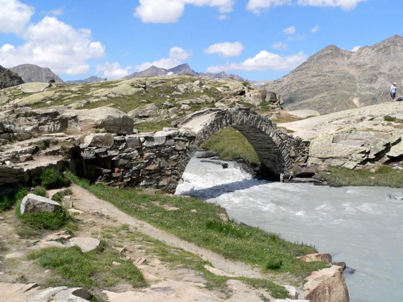 La traversée du ruisseau