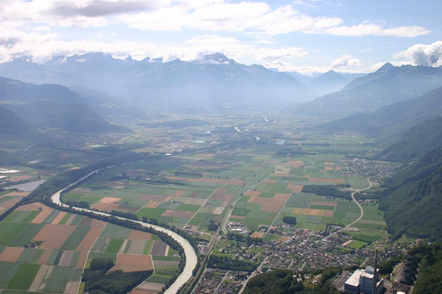 La vallée du Rhône