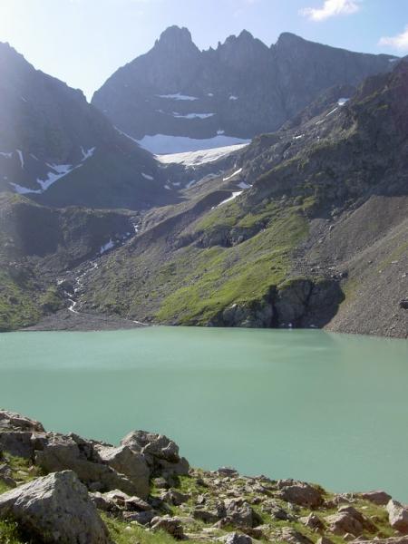 Lac Blanc, Glacier de Freydane, Grand Pic