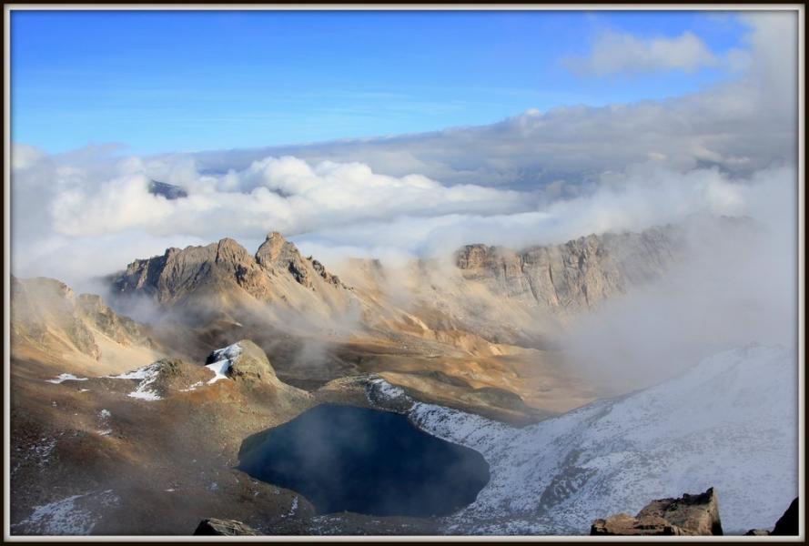 Lac Blanc depuis le sommet