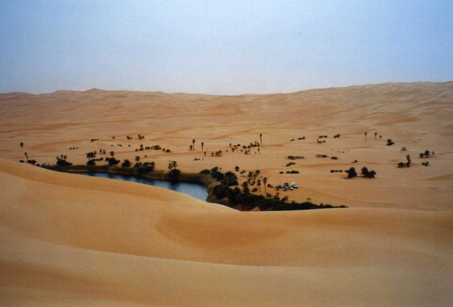 Lac Gabr Aoun (Lybie)